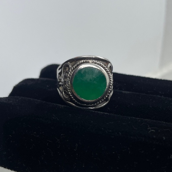 Antique Sterling Silver Ring​ - Picture 10 of 11